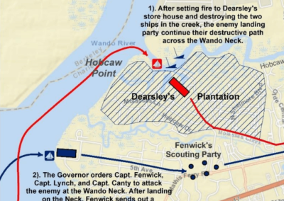 1706 French and Spanish Attack on Charles Town